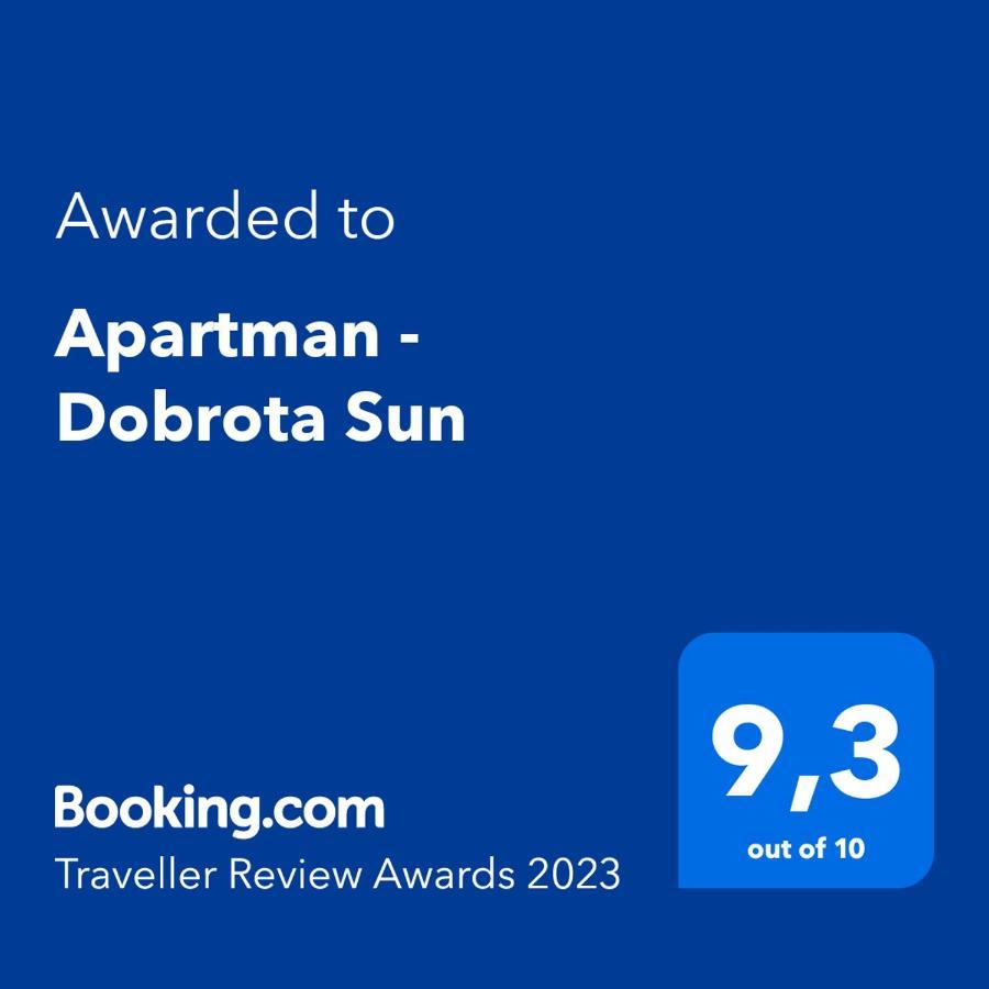Апартаменты Apartman - Dobrota Sun Котор Экстерьер фото